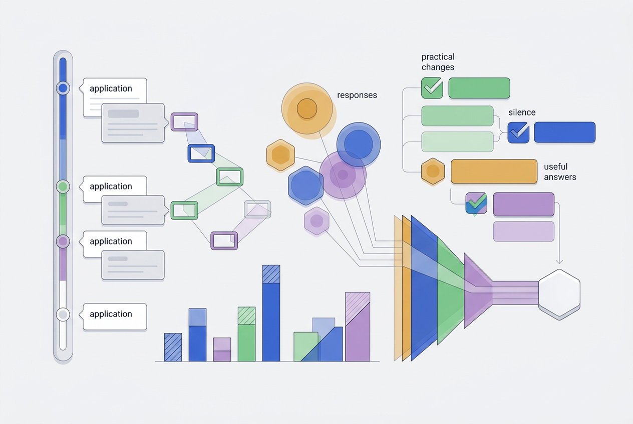 Illustration for Getting useful answers from a low application response rate